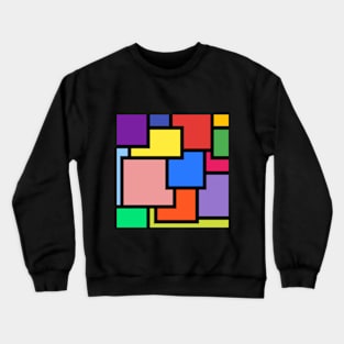 playful colors Crewneck Sweatshirt